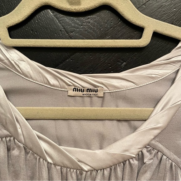MIU MIU silver top - Picture 2 of 4